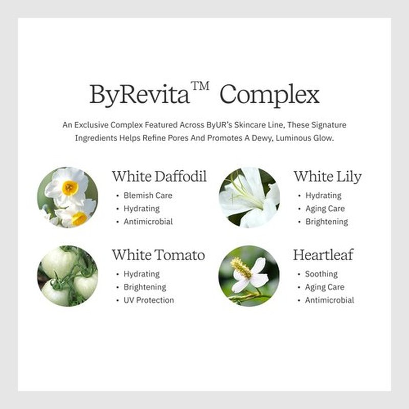 ByUR Vita Radiance Cream - Brightening & Hydrating for Dark Spots, Dry Skin | Hyaluronic Acid, Niacinamide, Vitamin C