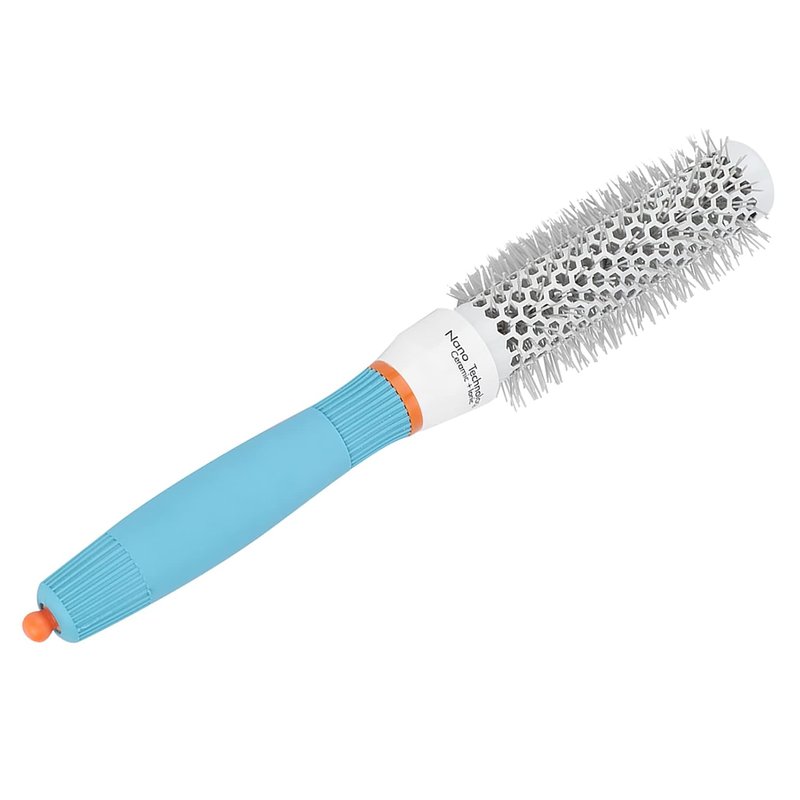 Yctze Round Aluminum Tube Roller Comb | Hairdressing Tool for Blowouts & Styling | 45mm - Set of 55