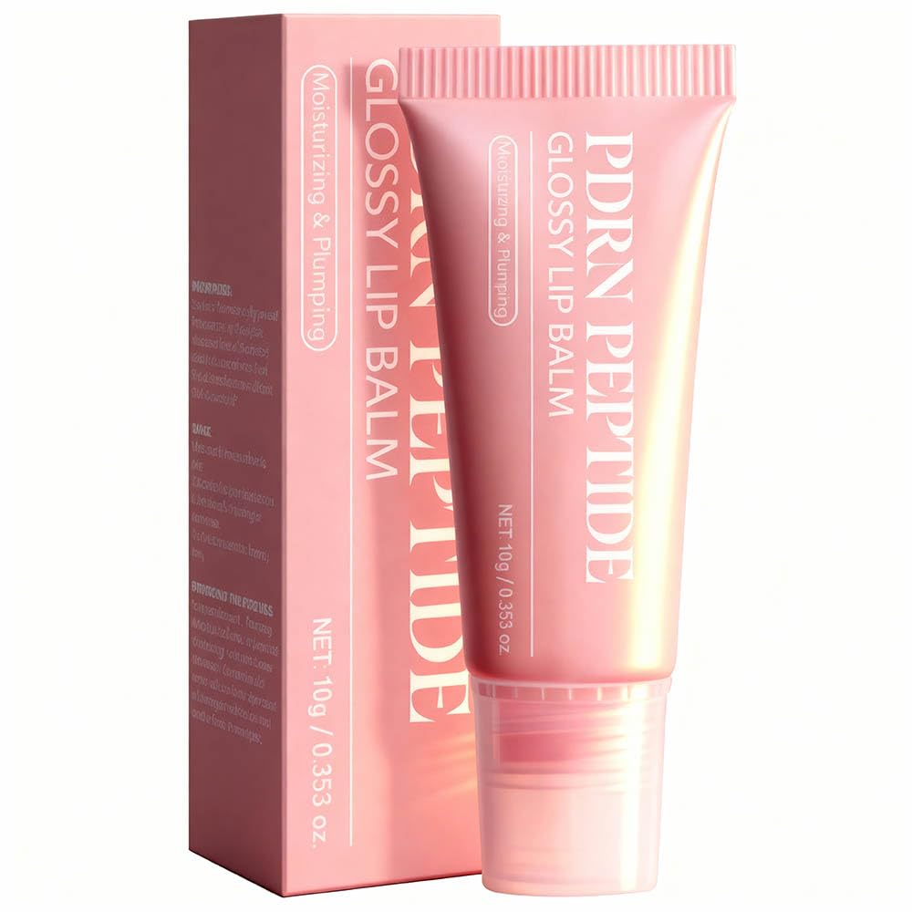 Pdrn Lip Balm, Contains Pdrn and SODIUM DNA, SODIUM DNA Provides Antioxidant Benefits, And Improves Lip Health, Lntensive Lip Repair, Moisture Lock(1PCS Hydrating Lip Plumping Glossy Lip Balm)