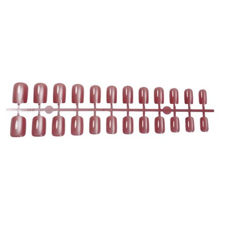 144 Pcs Cat Eye Press on Nails Short Square Fake Nails Aurora False Nails Glossy Full Cover Acrylic Nails Red Purple Champagne Blue Glue on Nails Glitter Artificial Stick on Nails for Women Manicure