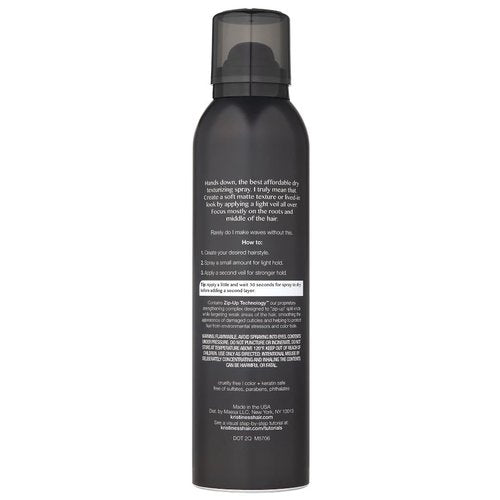 Kristin Ess Hair Dry Styling Set - Vitamin C Dry Shampoo Powder & Light Hold Texturizing Spray - Volumizing, Oil Absorbing & Shine Enhancing for Dark, Brunette & Blonde Hair - Sulfate Free