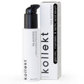 Kollekt Mandelic Acid Anti-Aging Serum for Wrinkles & Fine Lines, Gentle Facial Exfoliator for Large Pores, Dark Spots, Blackheads – with Lactic & Glycolic Acid | Gentle Daily Exfoliation + Hydration