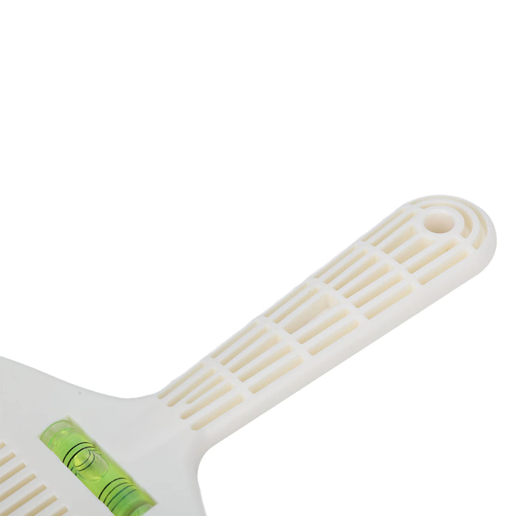 Barber Professional Flat Top Comb with Accurate Water Leveling - White Hair Styling Comb - Lightweight - Suitable for Men & Girls