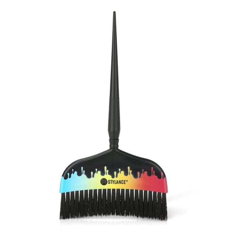 STYLANCE Hair Color Brush Tool kit - for Hair Styling Salon Home DIY Barber - 3PCS (Yellow)