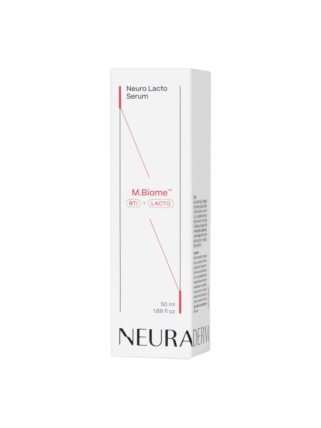 NEURADERM Neuro Lacto Serum | Advanced Anti-Aging Formula with Peptide & Probiotic Complex | Clinically Clean, Non-Irritating for Sensitive Skin | 1.69 fl. oz