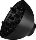 Skiennix Universal Hair Dryer Diffuser - Adaptable for Curly Hair Care | Black Color