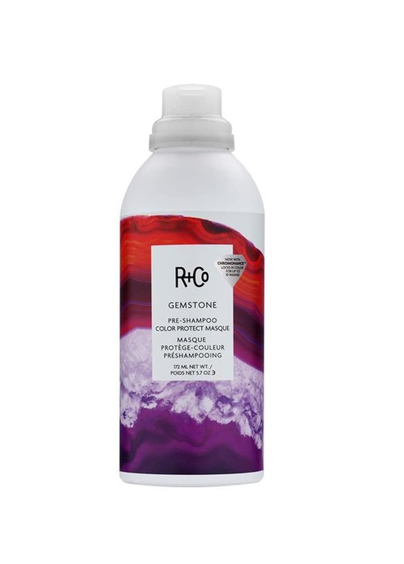 R+Co Gemstone Pre-Shampoo Masque - Preserve Vibrant Hair Color & Hydration | Vegan & Cruelty-Free | 5.75 Oz
