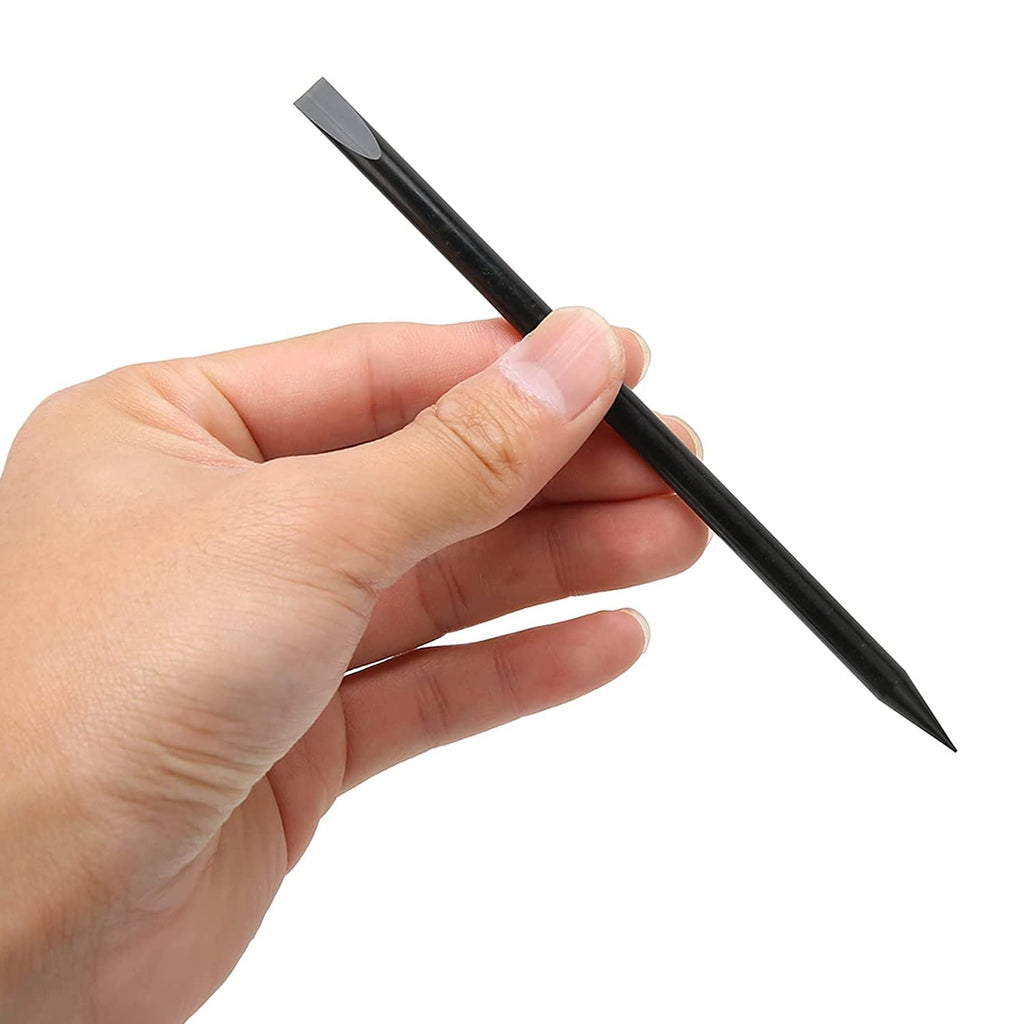 Brrnoo Watch Dial Cleaning Stick, Watch Polystyrene Cleaning Sticks Watchmakers Tool, Professional Plastic Watch Cleaning Repair Tool for Watchmaker (Black)
