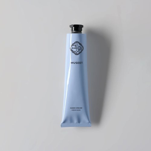 AMOLN - Hand Cream | Enriching, Perfumed Hand Cream | Aluminium Tube, Vegan (Museet, 2.5 fl oz | 75 ml)