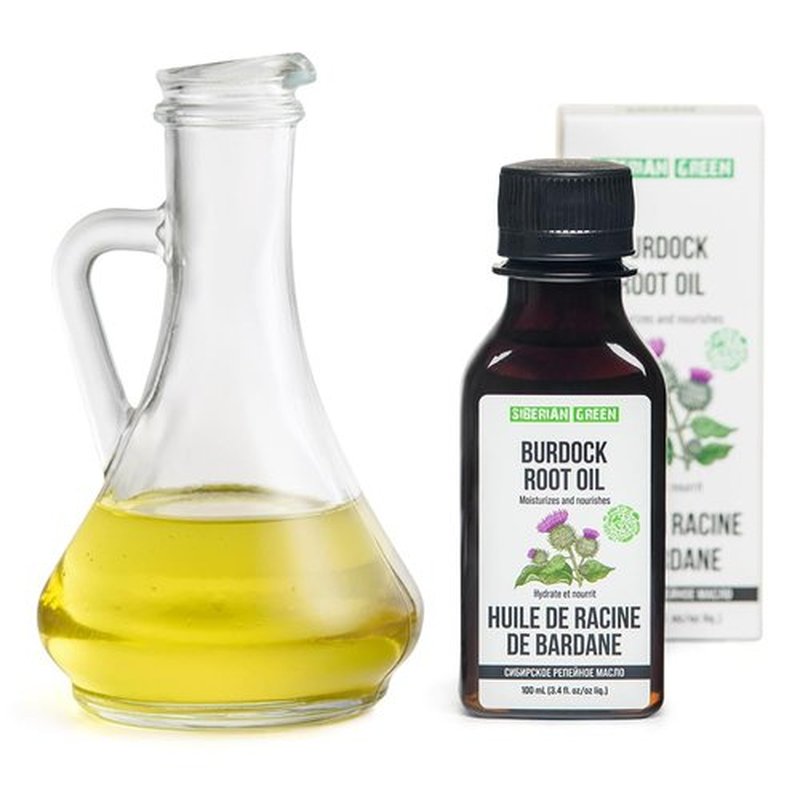 Siberian Burdock Root Oil 100ml for Hair Care Skin Care