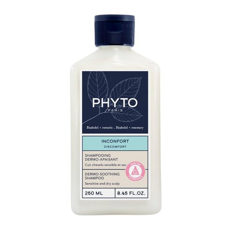 PHYTO Scalp Solutions Anti-Itch Shampoo - Soothing Relief for Sensitive Scalp - Alcohol-Free, 8.45 fl oz