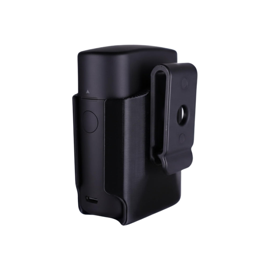 HoldMyGear Belt Clip Flashlight Holder – Compatible with Olight Baton 4 Premium Charging Case (Precision-Fit Belt Mount Holder, Fits Belts 1.5" Wide)