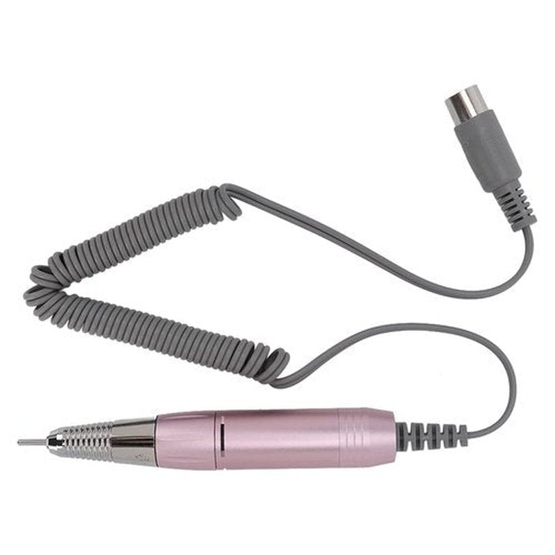 Electric Nail Drill Handle, 5 Pin Adjustable 30000Rpm Nail Drill Handpiece Low Noise Metal Grinding Polishing Pen Salon Home Use for Manicure Pedicure Machine