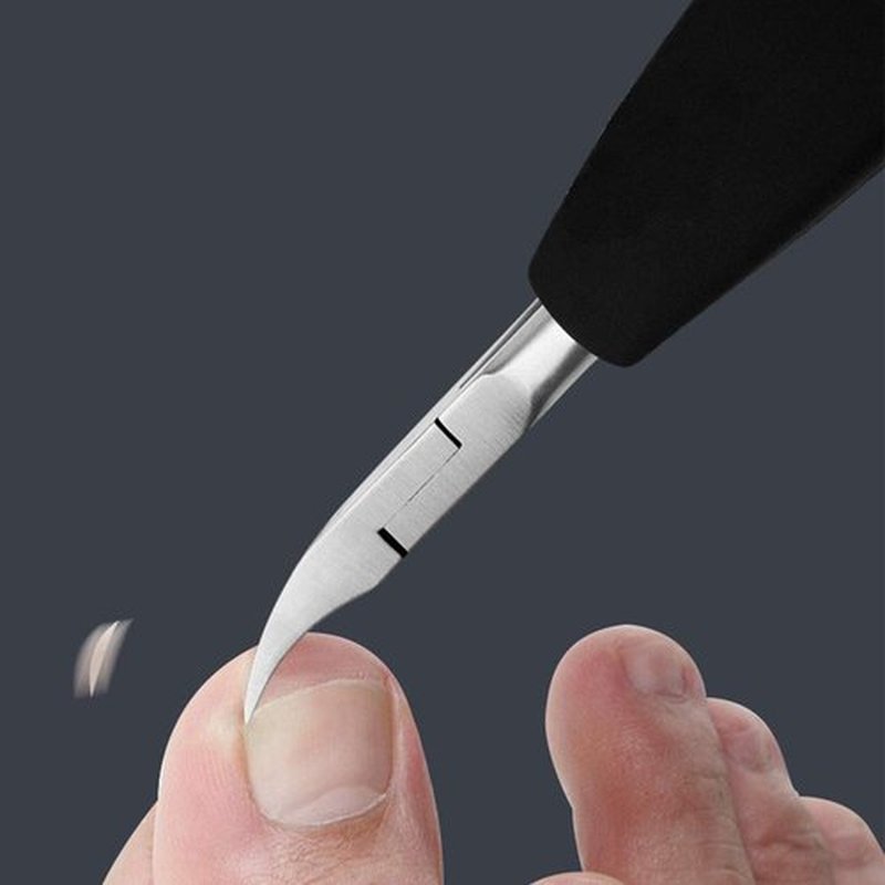 Ingrown Toenail Removal Kit with Toenail Clippers for Thick Toe Nail Lifter and Ingrown Toenail Corrector in a Portable Pedicure Kit for Thick Toe Nails, Podiatry Tools for Podiatrist