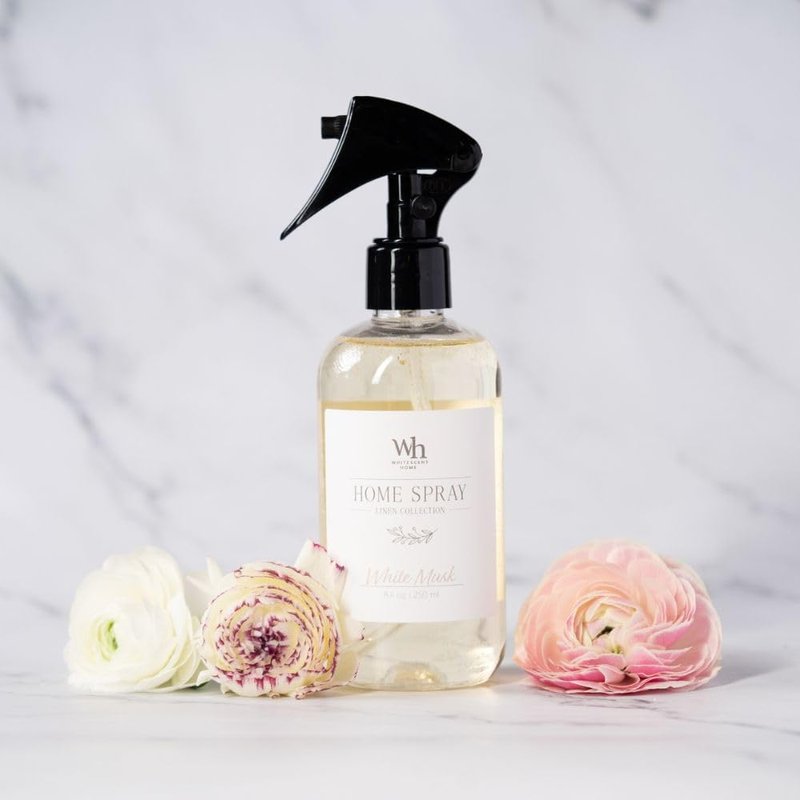 White Musk Home Spray - Refreshing Linen Collection | 250ml Scented Air Freshener