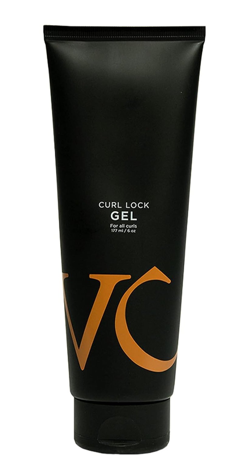 VICIOUS CURL Lock Gel - No-Crunch Curl Defining Gel for Wavy & Curly Hair | Medium-Strong Hold, 6 Fl Oz