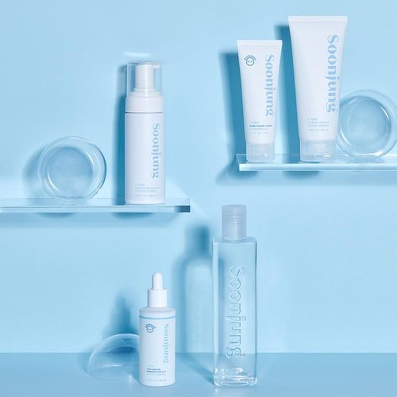 ETUDE SoonJung 5.5 Foam Cleanser - Gentle Face Wash for Sensitive Skin | Hypoallergenic & Low pH (5.1 Fl Oz)