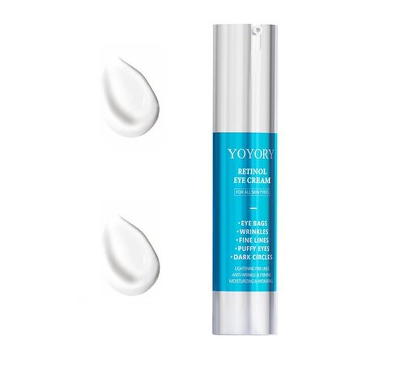 Retinol Eye Cream for Eye Bags - Anti-Aging Under Eye Treatment for Dark Circles, Fine Lines 0.67 fl oz