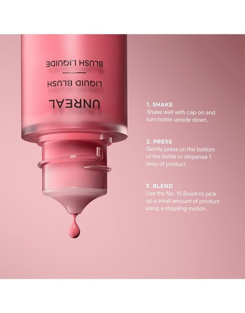 Hourglass Unreal Liquid Blush - Long-Lasting, Buildable Color for Radiant Skin | 0.3 oz