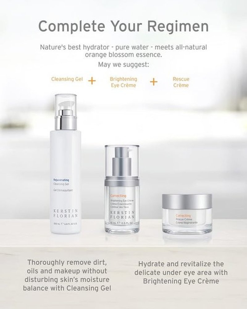 Kerstin Florian Rescue Creme - Hydrating Face Moisturizer for Dry Skin | Boosts Collagen & Reduces Wrinkles | 1.7 fl oz