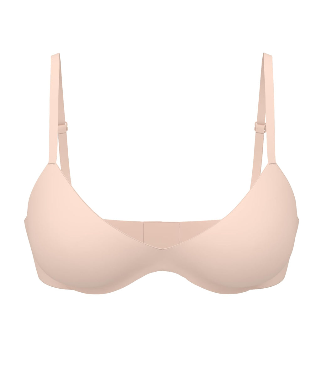 Victoria's Secret Body by Victoria FlexFactor Lightly Lined Plunge Demi Bra, Bras for Women, Marzipan, 36C