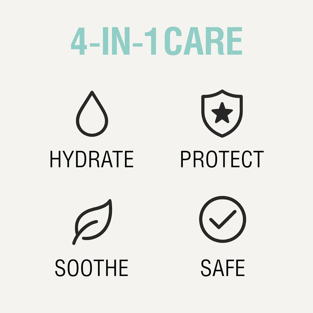 NOVEHA Hydrating Eye Cream for Sensitive Skin (30 ml), Eye Moisturizer for Dry Eyelids & Under Eyes, Vegan Ceramide Eyelid Cream, Anti-Aging Eye Cream for Fine Lines & Puffiness, Fragrance-Free - 1 oz