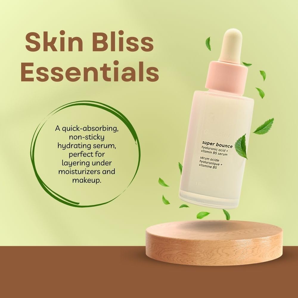 Glossier Super Bounce Hyaluronic Acid + Vitamin B5 Serum Full Size 1 ounce