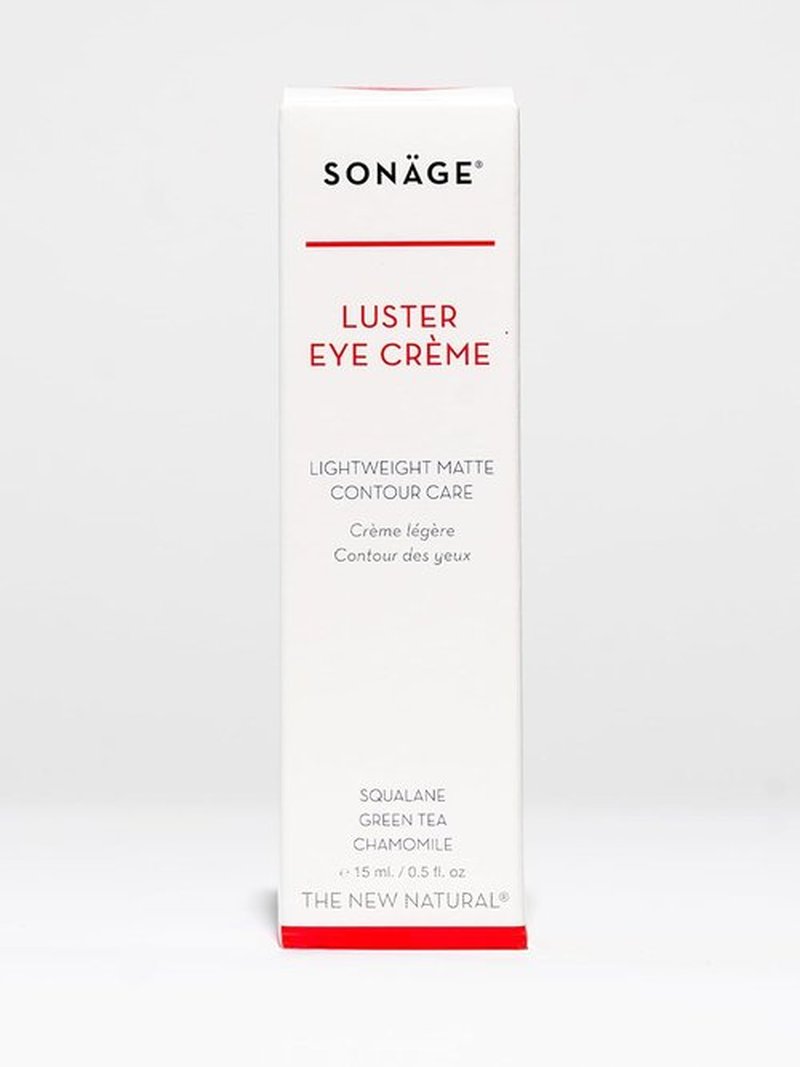 SONAGE Luster Eye Cream - Vegan Collagen Formula for Dark Circles, Wrinkles & Puffiness