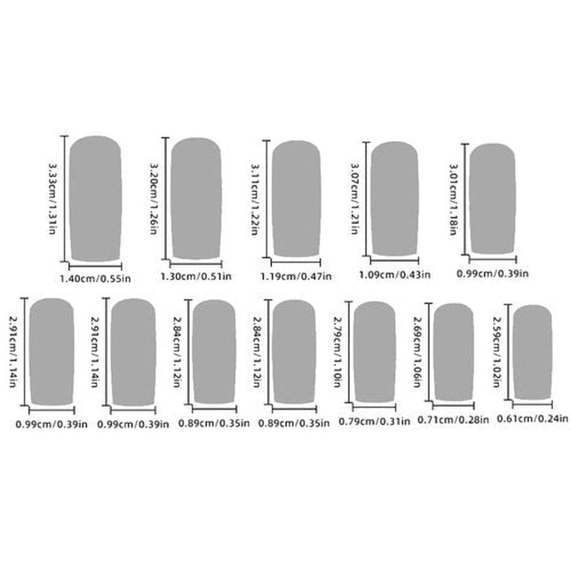 MERVF Long Square Press on Nails Black French Tip Fake Nail 3D Bow Star Charms Design Glue ons Gothic Gyaru Squoval Acrylic Y2K Manicure Supplies Art DIY Glossy 24pcs