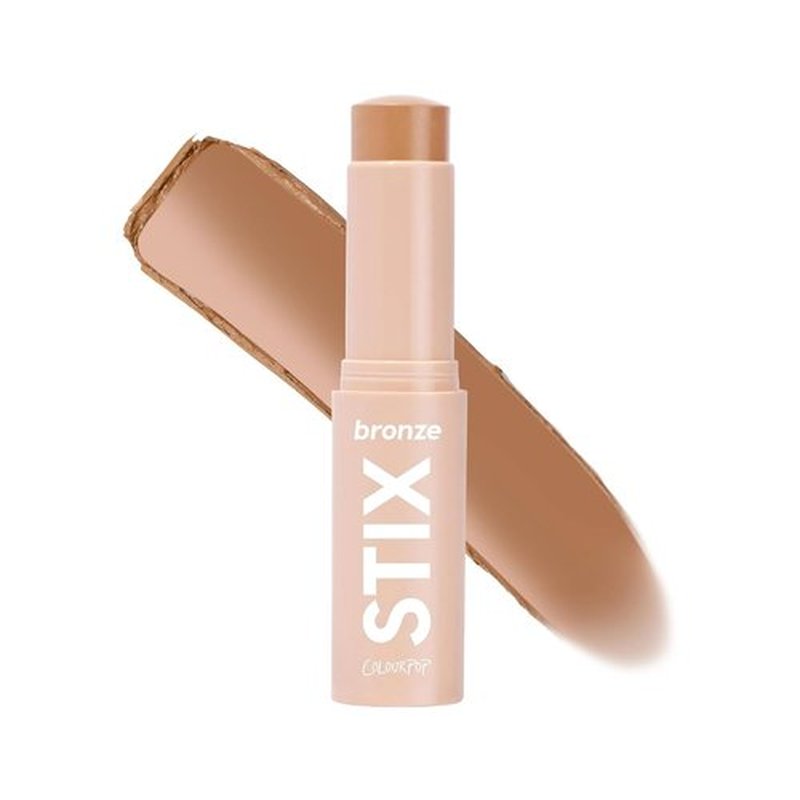 ColourPop Cream Bronzer Stick - Blendable Contour for Natural Matte Finish - Buildable Formula for Sun-Kissed Glow - La Jolla Cove (0.28 oz)