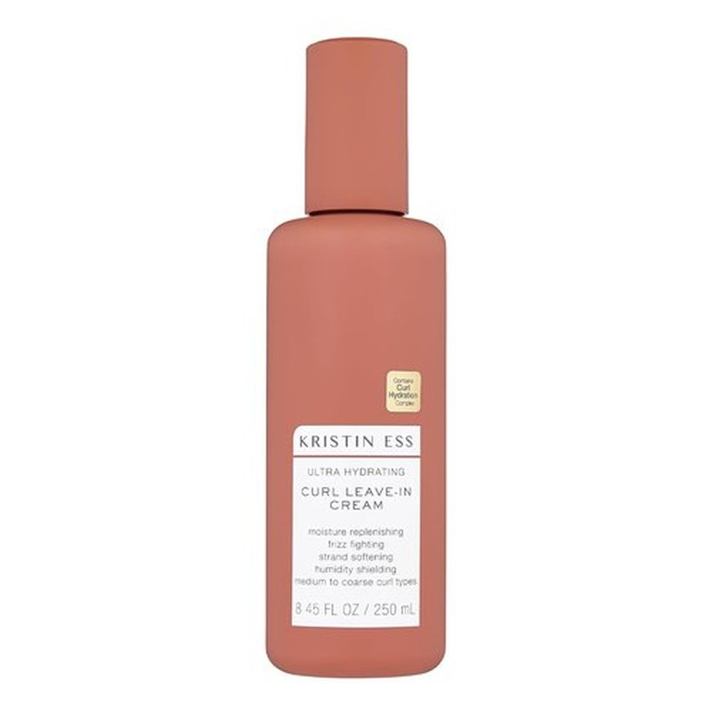 Kristin Ess Hair Ultra Hydrating Curl Leave-In Cream - Frizz Control for Curly Hair, 8.45 fl oz