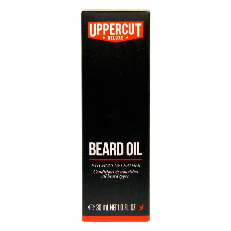 Uppercut Deluxe Beard Oil - Lightweight Non-Greasy Conditioner with Argan & Jojoba Oils | Softens & Nourishes, 1 fl oz