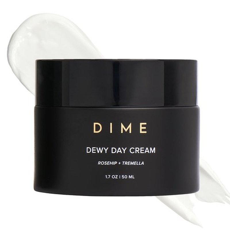DIME Beauty Dewy Day Cream - Hydrating Anti-Aging Moisturizer with Rosehip Oil & Ceramides | 1.7 oz / 50 ml