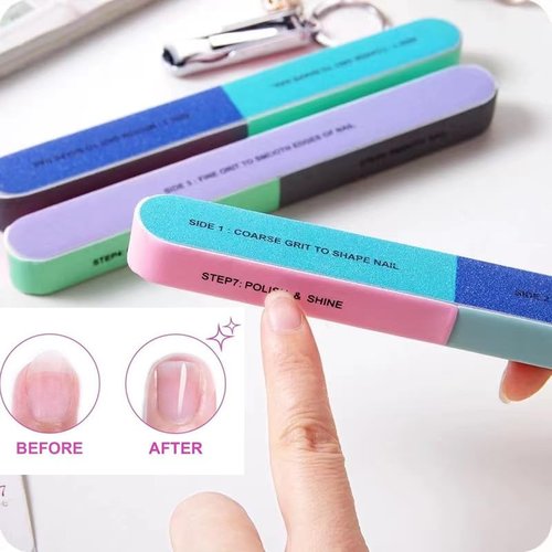 Duo La Me Stainless Steel Nail Clippers Toenail ingrown Clipper Set 15in 1 Pedicure Personal Care Tool Thick toenail Nail File Foot File Cuticle Remover-Heel Scraper and Foot Scrub Cuticle Remover