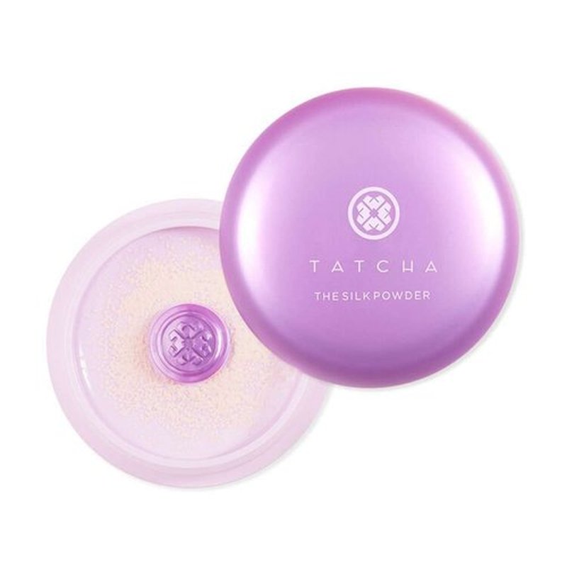 Tatcha The Silk Powder - Protective Setting Powder for Long-Lasting Makeup & Blurred Pores | 20g | 0.7oz