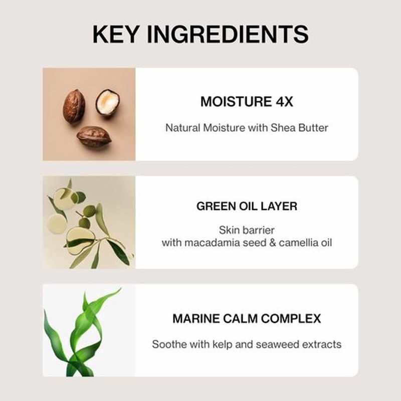 SHANGPREE AA Water Cream, Deep Hydration, Moisture All Day, Smooth Lightweight Finish, Shea Butter & Marine Complex, For Dry Skin, 50ml / 1.69 fl.oz.