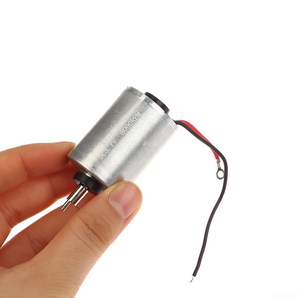 HanOaki DC Rotary Motor 3.7V 8000 RPM High-Speed Replacement for Wahl 8148/8591 Hair Cutter and Clipper/, Silver