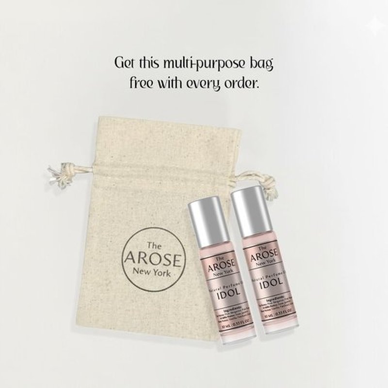 Idole Perfume Oil - Alcohol-Free, Vegan Fragrance | Long-Lasting Travel Size (20ml)
