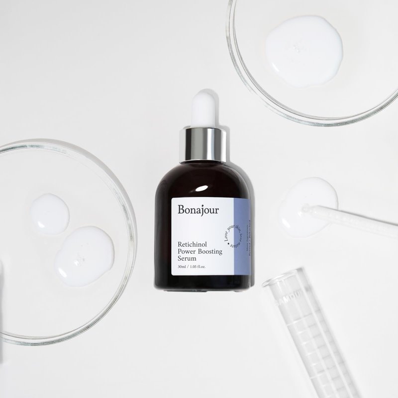 [BONAJOUR] Retichinol Power Boosting Serum with Retinol and Bakuchiol - Anti-Aging, Wrinkle Care, Enlarged Pores, Hyperpigmentation Improvement 1.05 fl.oz