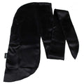 Evolve Satin Wrap Scarf, Black