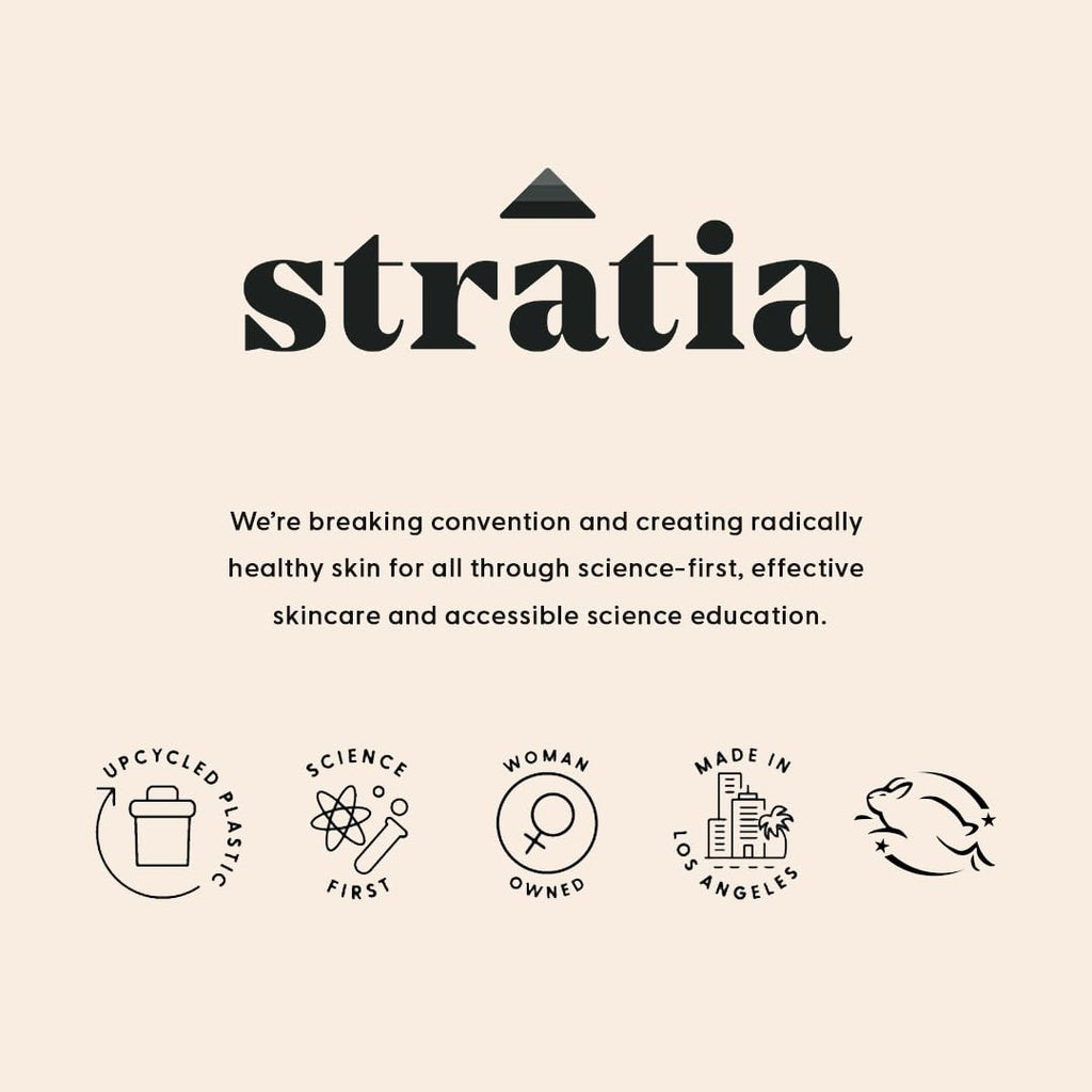 Stratia Rewind Firming & Hydrating Serum with Hyaluronic Acid & Niacinamide - Moisturizes & Evens Skin Tone with DMAE for Smooth, Plump Skin, 1.3 Fl Oz