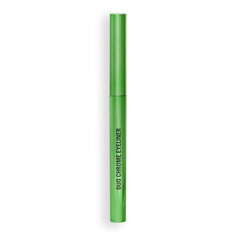 Revolution Beauty London Metallic Duochrome Eyeliner - Smudge-Proof, Waterproof, Deep Space Blue