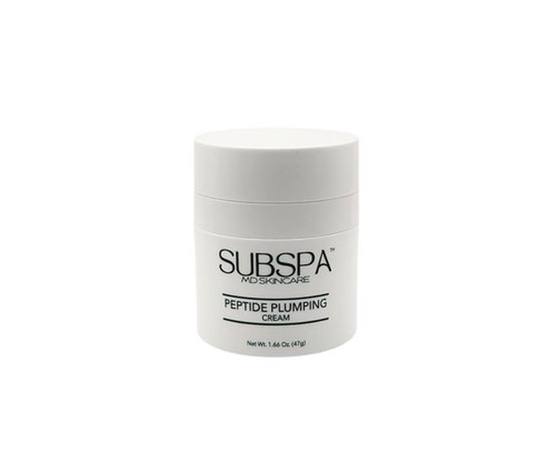 MD Peptide Plumping Cream - Anti-Aging Moisturizer with Peptides & Hyaluronic Acid - Hydrates & Firms - 1.66 oz