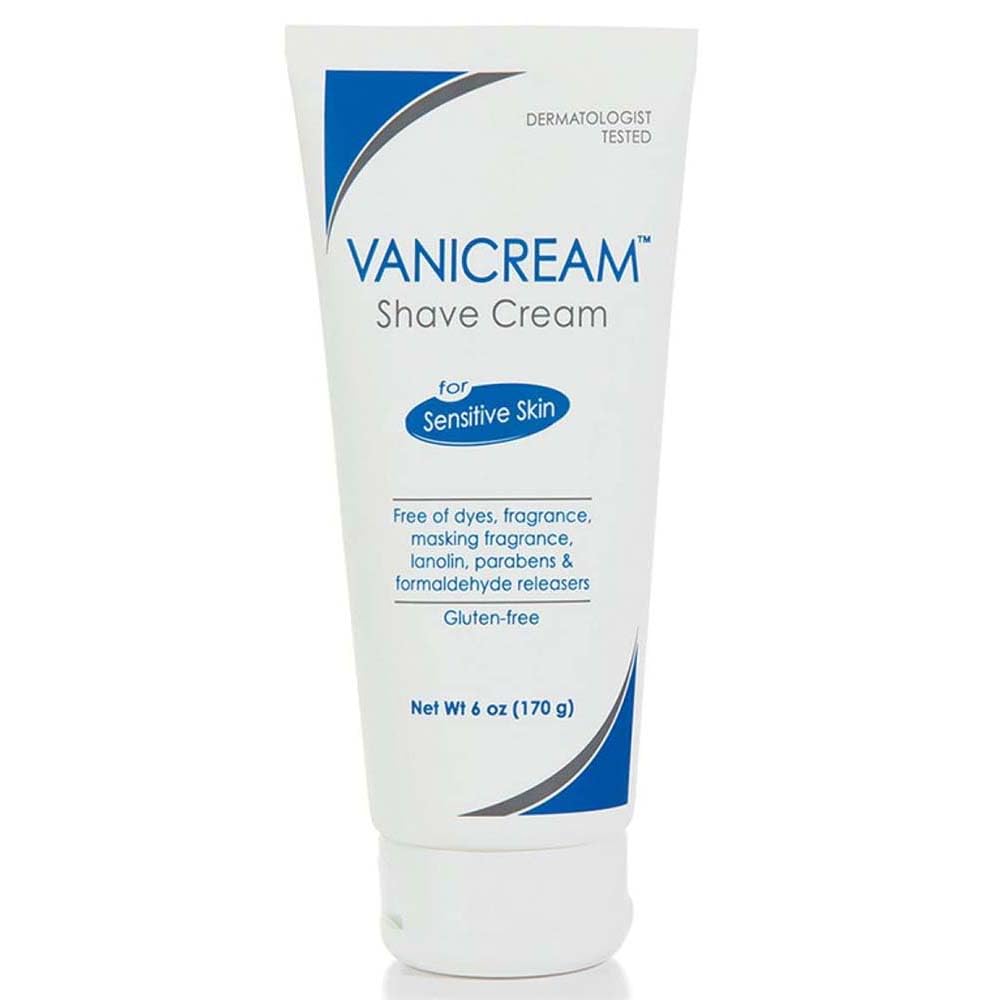 Vanicream Shave Cream for Sensitive Skin, 6oz, 3-Pack