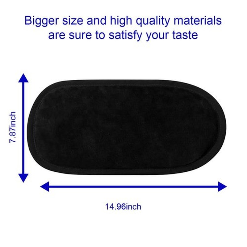 Pasam Home Makeup Eraser Reusable Make Up Remover Eraser Even Waterproof Make Up in Seconds Just with Water Chemical Free Eyeliner Lipstick Foundation Powder Highlighter Eyebrown (5 black)
