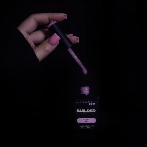 MakarttPro Builder Nail Gel in a Bottle Series: 12 Neutral Cover Colors, 17ml Nail Gel Set for Professional Nail Technicians, Soak-Off Builder Gel for Natural Overlays and Sculpted Manicures