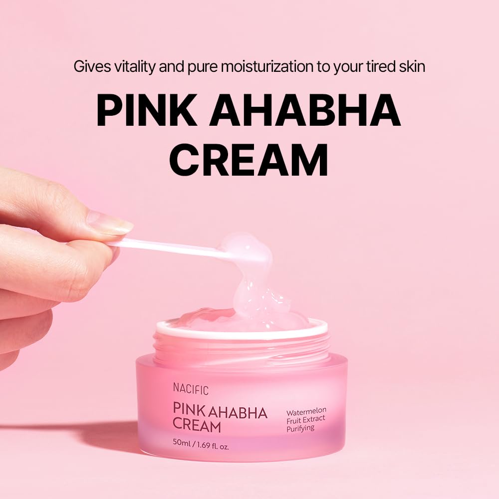 NACIFIC Pink AHA BHA Facial Cream 50ml