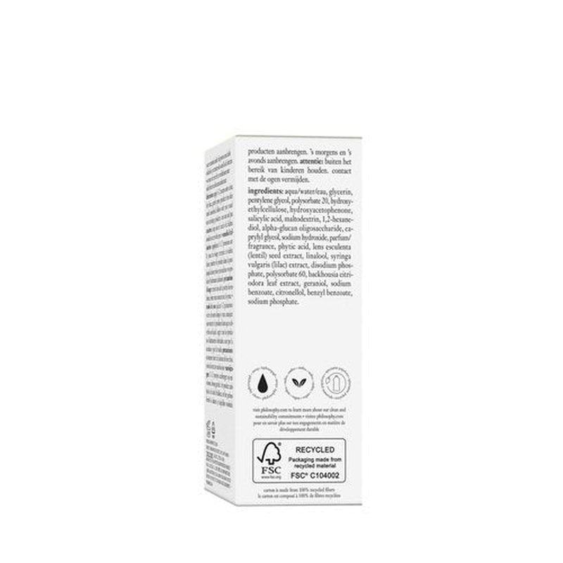 Philosophy Purity Made Simple Pore Minimizing Facial Serum - Vegan Formula with Salicylic Acid & Extracts | 1 Fl Oz
