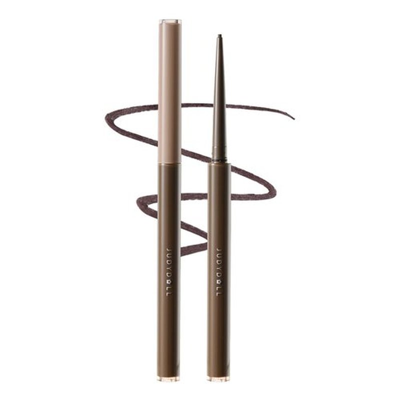 JUDYDOLL Ultrafine Eyeliner Gel Pencil - Smudge-Proof & Water-Resistant, Smooth Glide Formula (01 Black Brown)