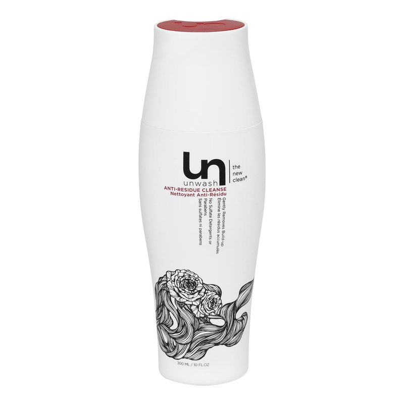 Unwash Anti Residue Hair Cleanse - Gentle pH Balanced Daily Conditioner Wash | 10 Fl Oz, White